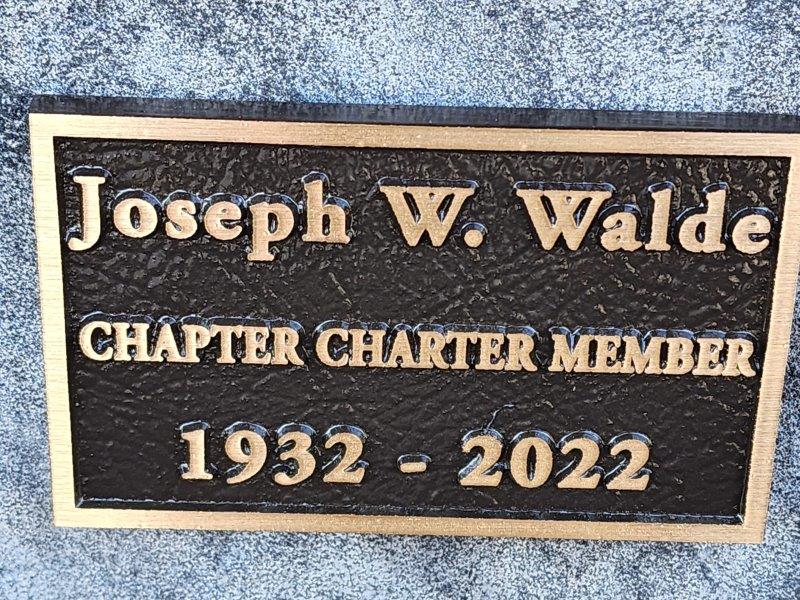 Joe Walde Memorial